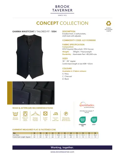 Men's Waistcoats Brook Taverner Gamma Mens Waistcoat £45.00