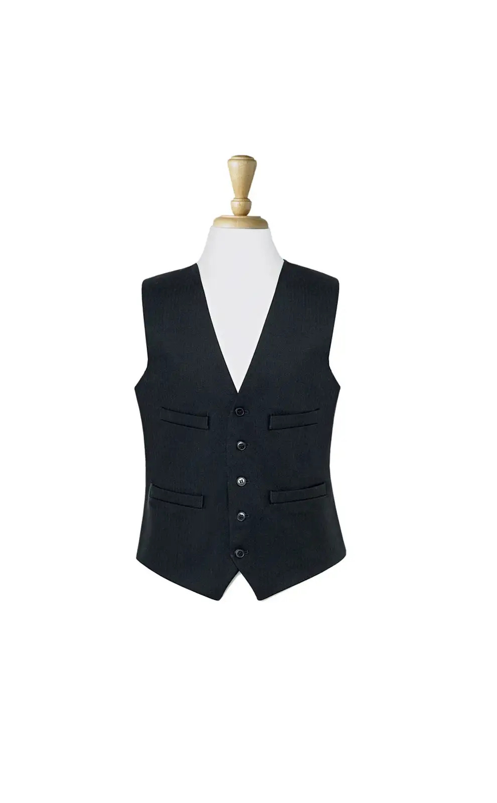 Men's Waistcoats Brook Taverner Black Waistcoat D - Black £45.00