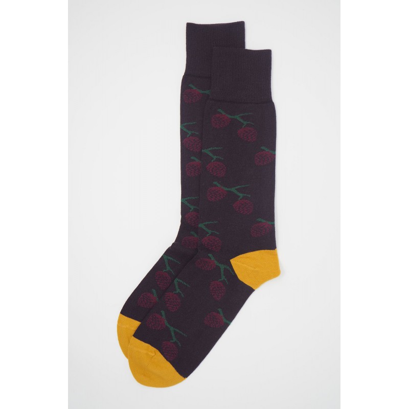 Men PEPER HAROW Pine Mens Socks - Purple £15.00
