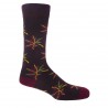 Men PEPER HAROW Autumn Leaf Mens Socks - Purple £15.00