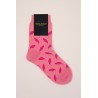 Women PEPER HAROW Leaf Womens Socks - Pink £13.00