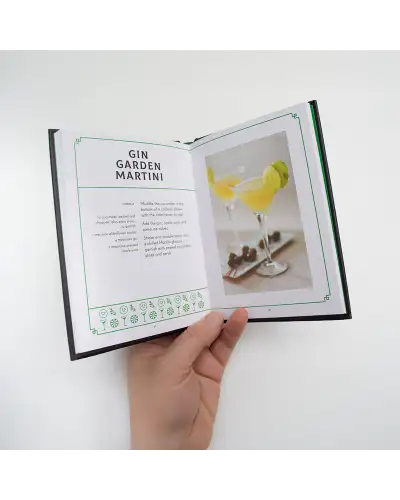 Cufflinks Fox and Chave The Little Black Book Of Gin Cocktails £9.00