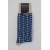 Men PEPER HAROW Tritile Mens Socks - Royal Blue £15.00