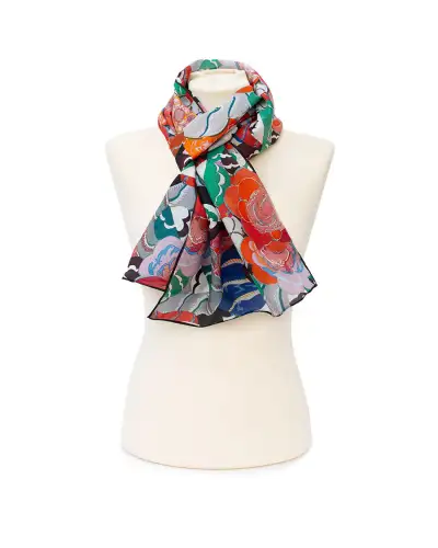 Scarves Fox and Chave Edouard Benedictus Silk Habotai Scarf £42.00
