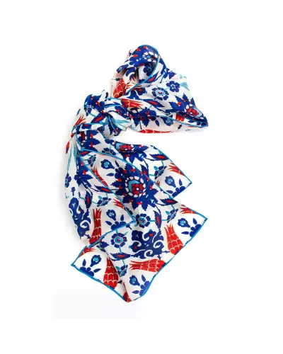 Scarves Fox and Chave Islamic Starburst Silk Habotai Scarf £42.00