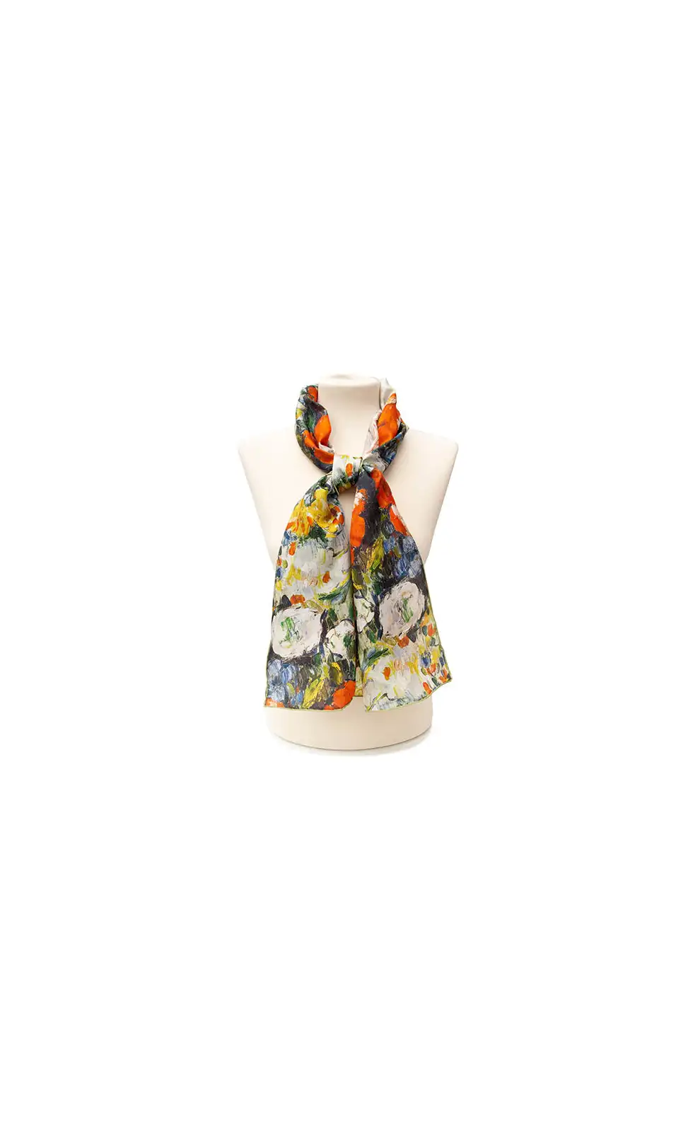 Scarves Fox and Chave Cezanne Flower Bouquet Silk Habotai Scarf £42.00