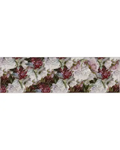 Scarves Fox and Chave Redoute Peony Silk Habotai Scarf £50.00