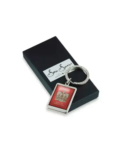 Key Rings Fox and Chave Aged To Perfection Crown Keyring £18.00