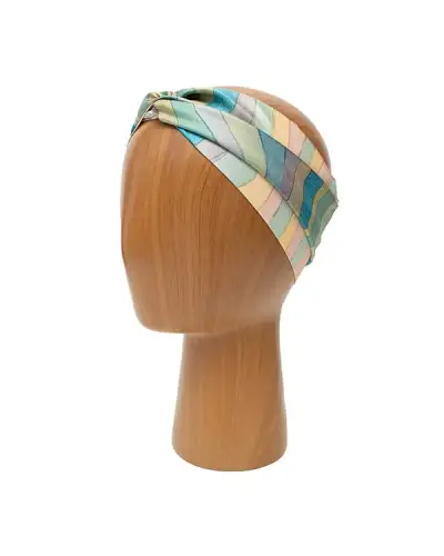 Scarves Fox and Chave Paul Klee Steep Coast Skinny Silk Scarf £27.00