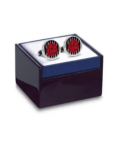 Others Fox and Chave Mackintosh Lady With Rose Cufflinks £29.00