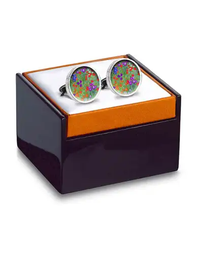 Others Fox and Chave Klimt Flower Garden Cufflinks £29.00