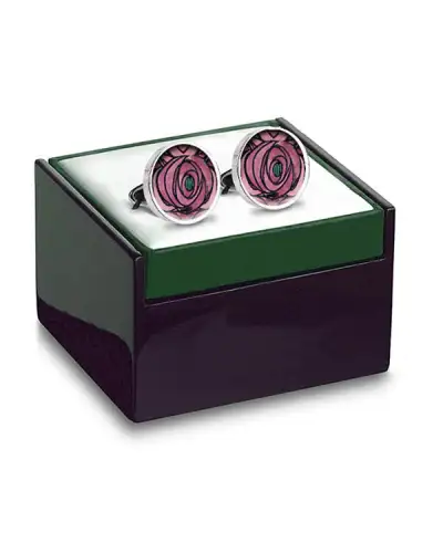 Others Fox and Chave Mackintosh Rose and Teardrop Cufflinks £29.00
