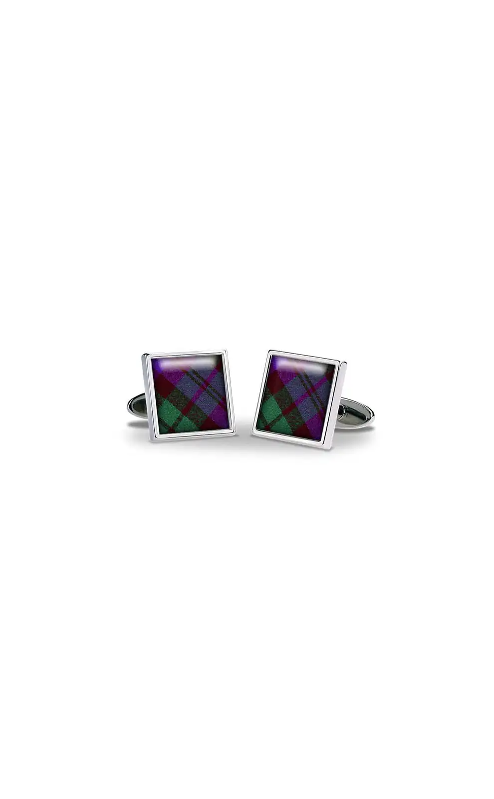 Others Fox and Chave Tartan Black Watch Cufflinks £29.00
