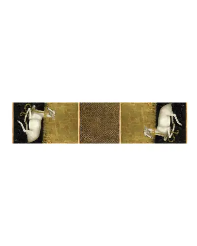 Scarves Fox and Chave Wilton Diptych Scarf Crêpe De Chine Scarf £45.00