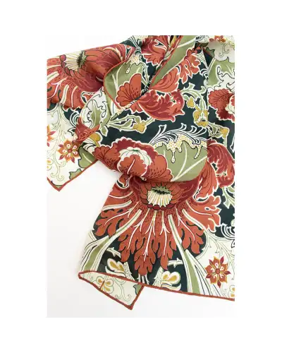 Scarves Fox and Chave Morris Dovedale Crêpe De Chine Scarf £45.00