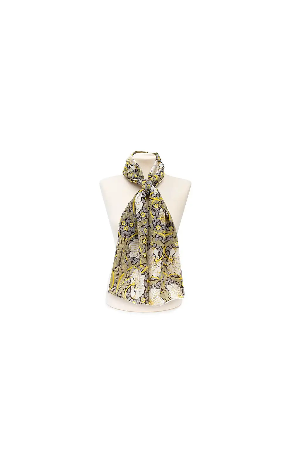 Scarves Fox and Chave Morris Pimpernel Crêpe De Chine Scarf £45.00