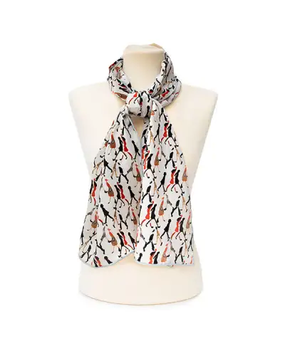 Scarves Fox and Chave Going To Work Pearl Crêpe De Chine Scarf £45.00