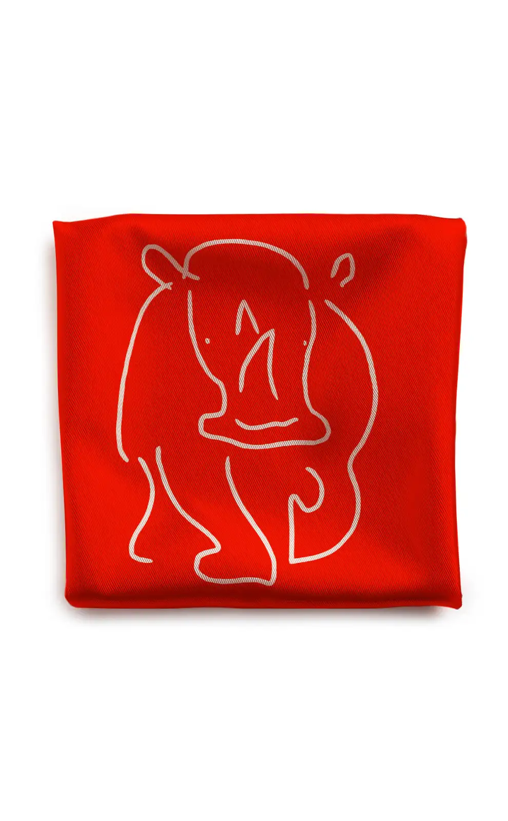 Scarves Fox and Chave The Jane Bristowe Rhino Silk Square £58.00