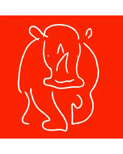 Scarves Fox and Chave The Jane Bristowe Rhino Silk Square £58.00