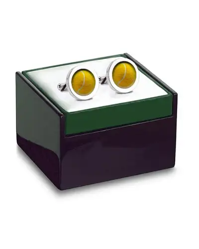 Others Fox and Chave Tennis Ball Cufflinks-FC-2405 £29.00