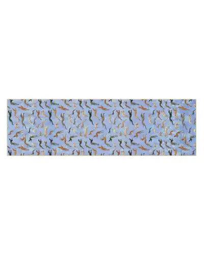 Scarves Fox and Chave Hunt In The Forest Chiffon Scarf £52.00