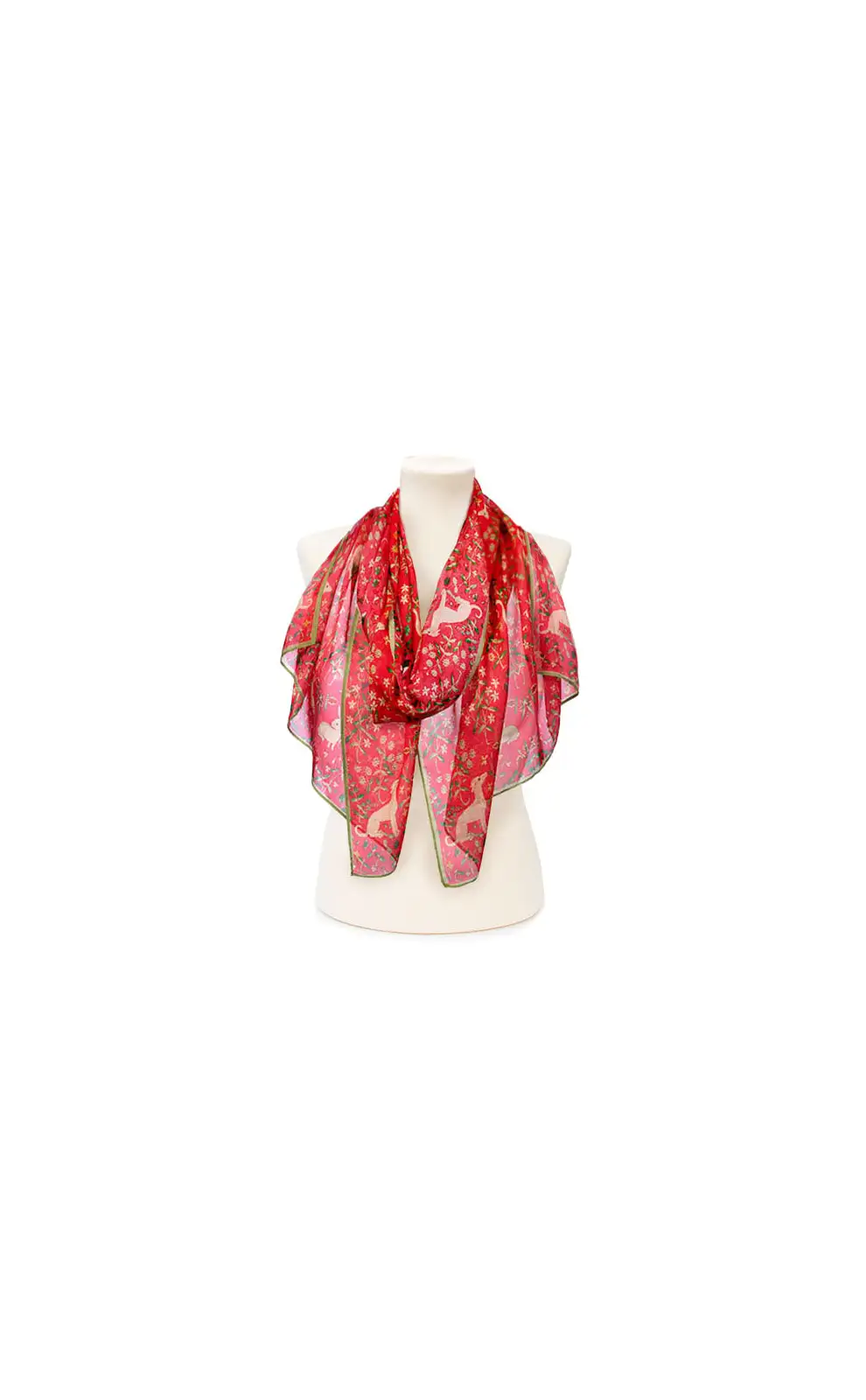 Scarves Fox and Chave Cluny Tapestry Chiffon Scarf £52.00