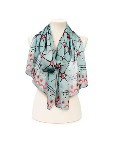 Scarves Fox and Chave Cressida Bell Silk Chiffon Scarf £52.00