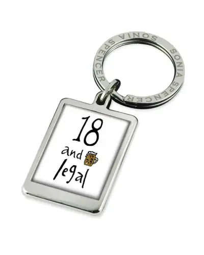Key Rings Fox and Chave Landmark Birthday Keyrings £18.00