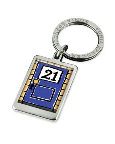 Key Rings Fox and Chave Landmark Birthday Keyrings £18.00