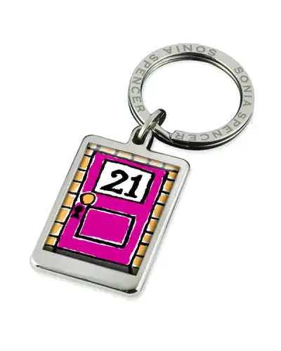 Key Rings Fox and Chave Landmark Birthday Keyrings £18.00