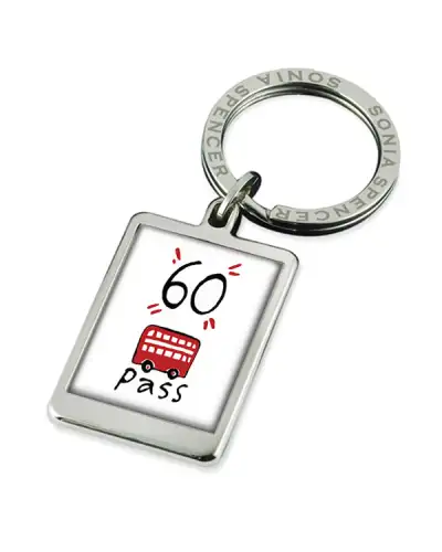 Key Rings Fox and Chave Landmark Birthday Keyrings £18.00