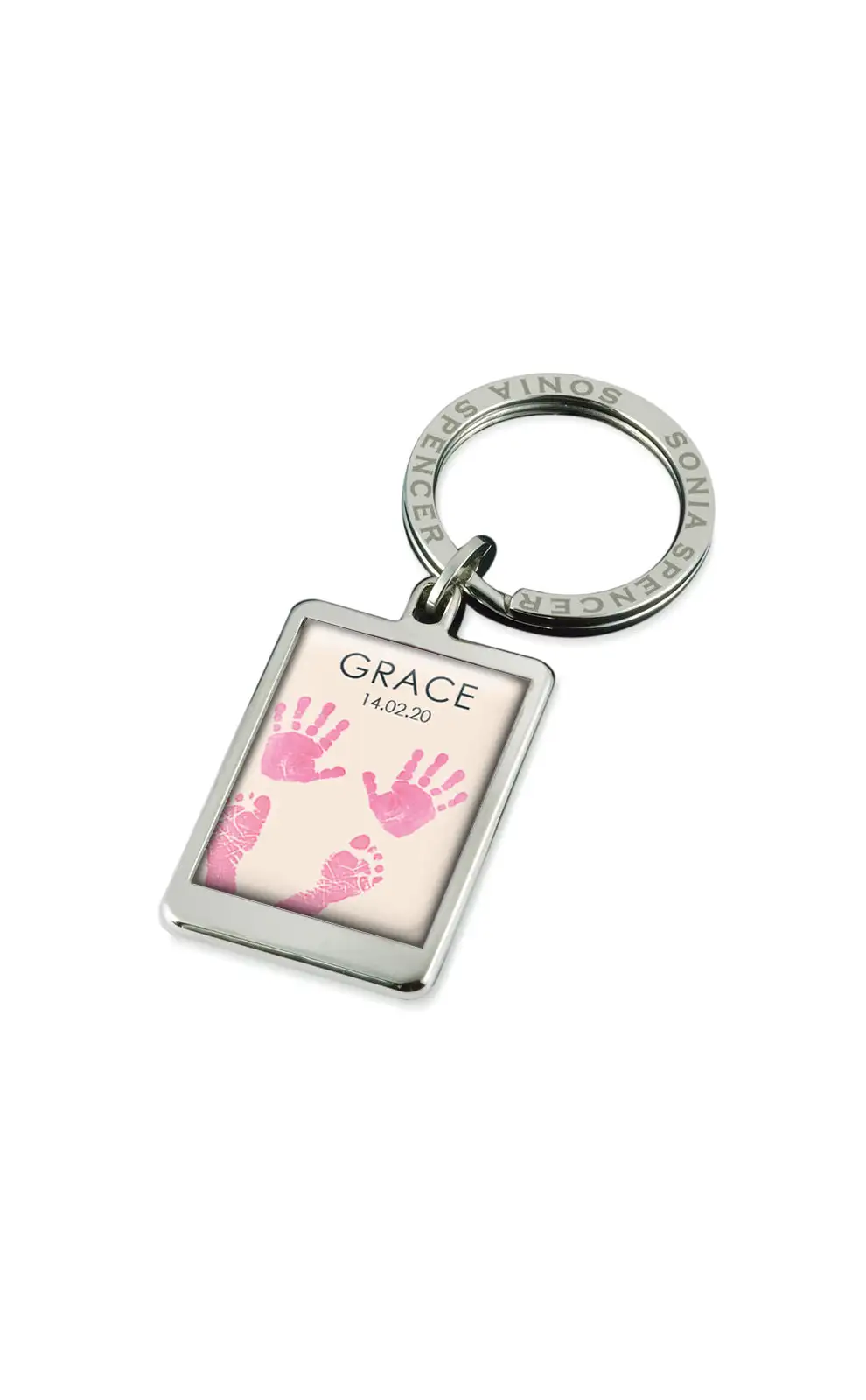 Key Rings Fox and Chave Baby Hands and Feet Keyring £23.00