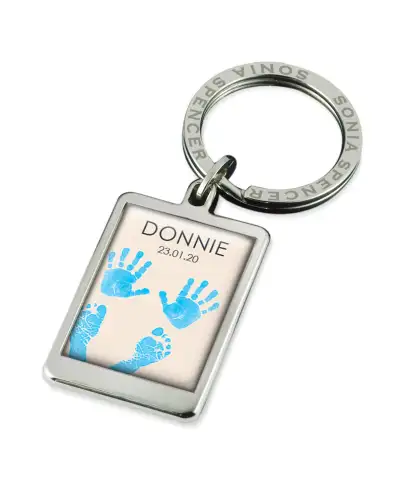 Key Rings Fox and Chave Baby Hands and Feet Keyring £23.00