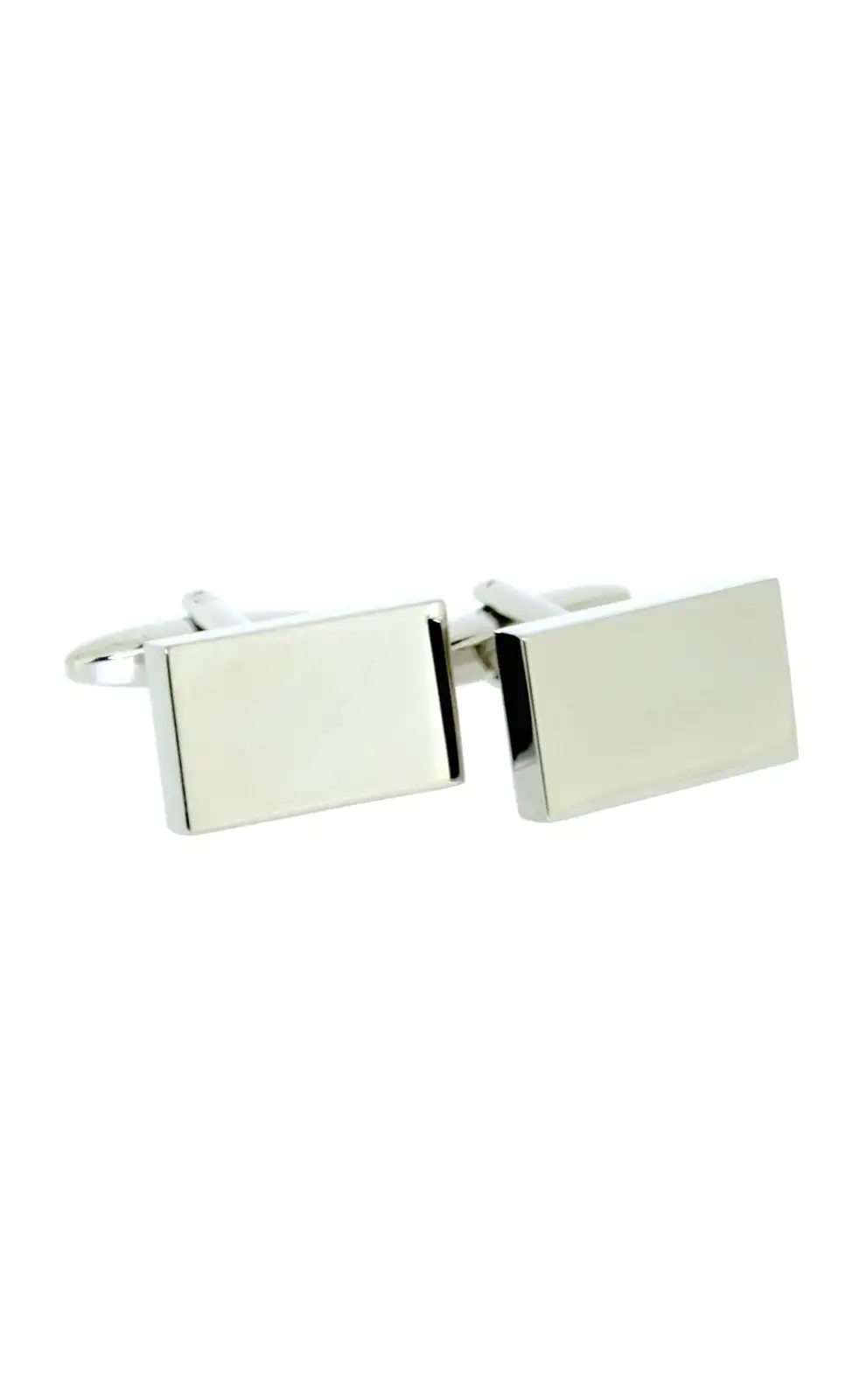 Cufflinks Soprano Ties Soprano Silver Colour Rectangular Cufflinks With Swivel Fitting £20.00