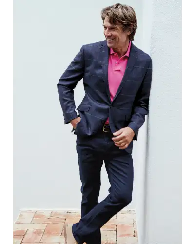 Fit Trousers Brook Taverner Regular Fit Douglas Indigo Denim Jeans £54.00