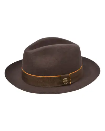 Trilbies & Pork Pies Christys Hats Wool Felt Trilby In HandB Brown £63.00