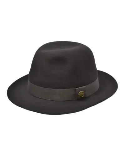 Trilbies & Pork Pies Christys Hats Wool Felt Trilby In Black £63.00