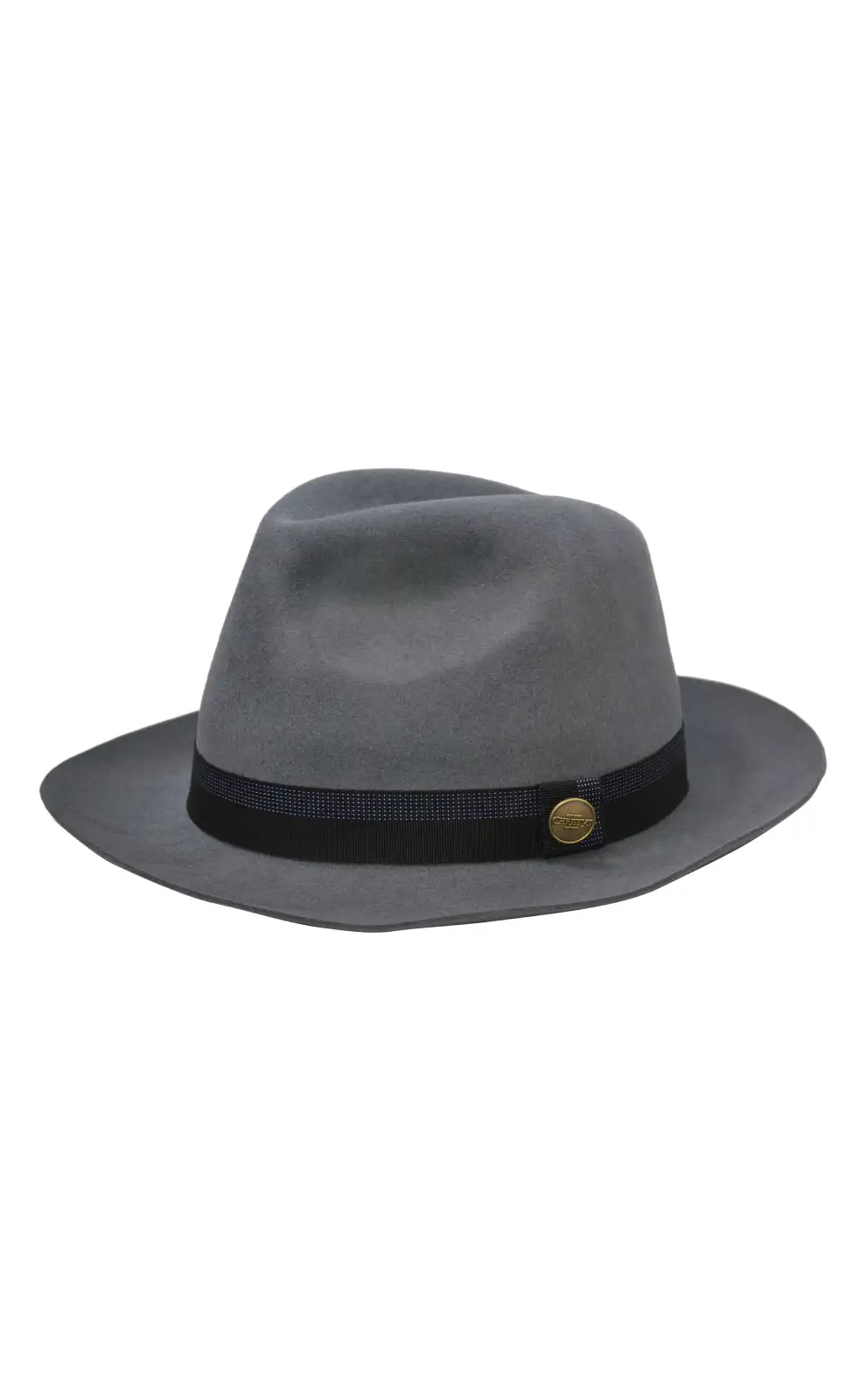 Trilbies & Pork Pies Christys Hats Fur Felt Trilby In Grey-CH-CSO100366-18S £113.00