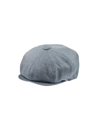 Caps & Flat Caps Christys Hats Bagshot 8 Piece Cap Blue £77.00