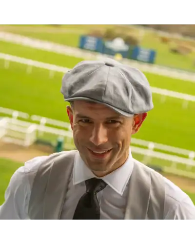 Caps & Flat Caps Christys Hats Bagshot 8 Piece Cap Blue £77.00