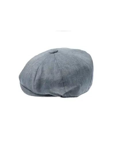 Caps & Flat Caps Christys Hats Bagshot 8 Piece Cap Blue £77.00