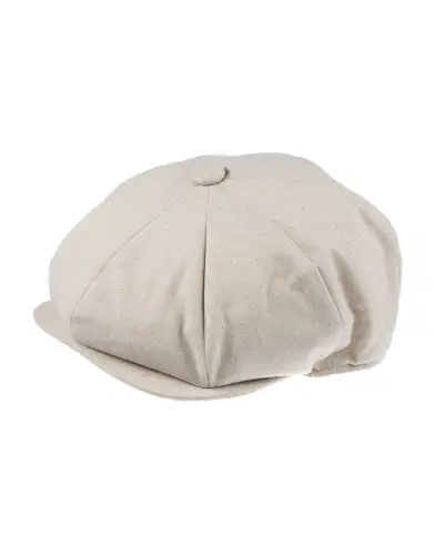 Caps & Flat Caps Christys Hats 8 Piece Linen Blend Baker Boy Oatmeal £32.00