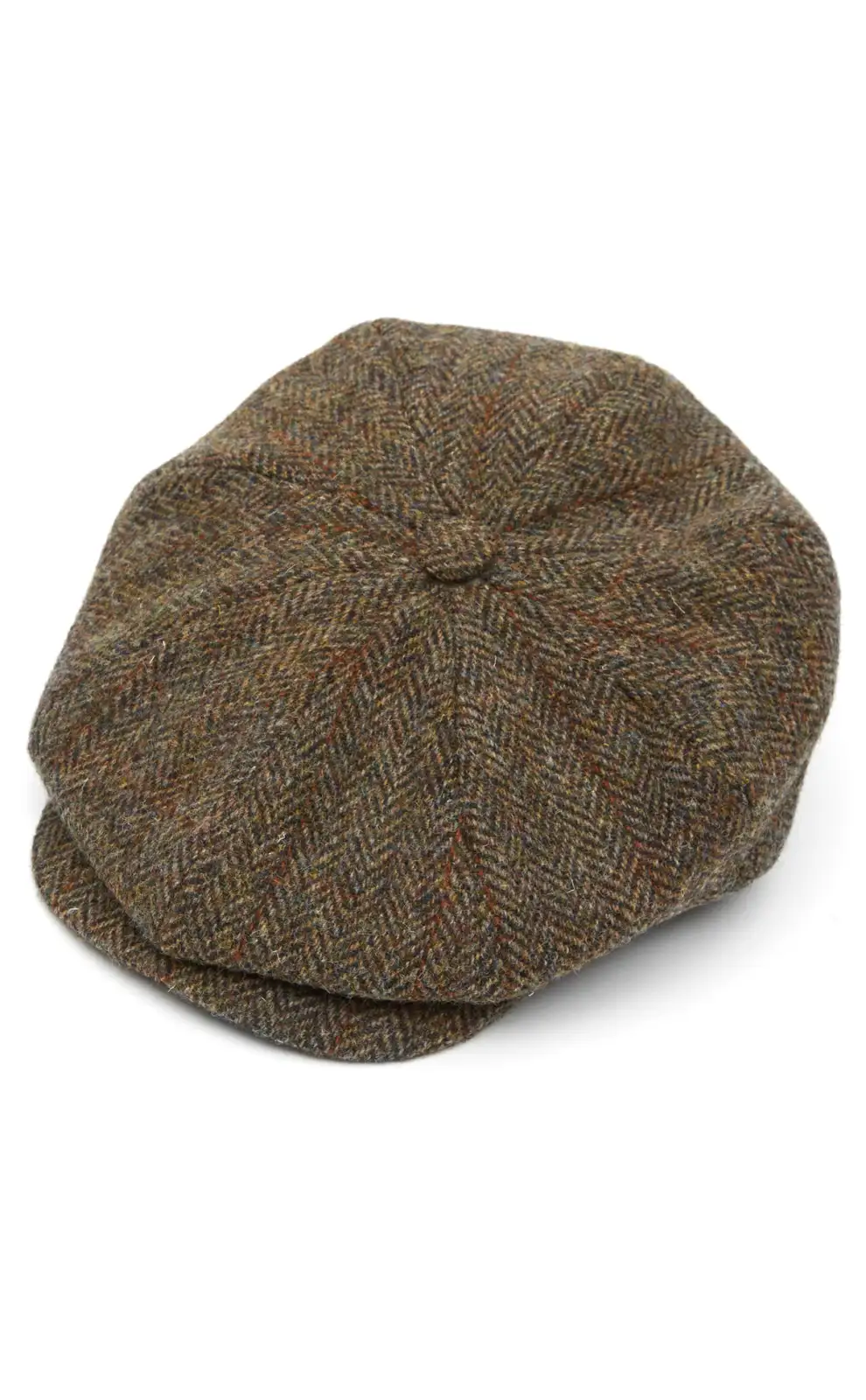 Caps & Flat Caps Christys Hats Harris Tweed 8 Piece Baker Boy Flat Cap In C001y-CH-CSK100675C001-XL £45.00