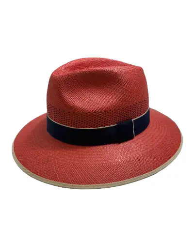 Panamas Christys Hats Panama Hat In Coral £63.00
