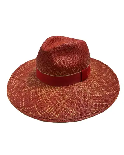 Panamas Christys Hats Panama Hat In Orange-CH-CPN100781-1S £63.00