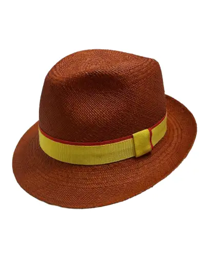 Panamas Christys Hats Panama Hat In Orange £63.00
