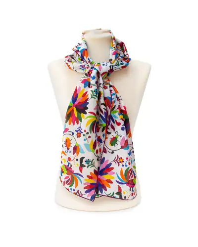 Scarves Fox and Chave Latin American Silk Habotai Scarf £32.00