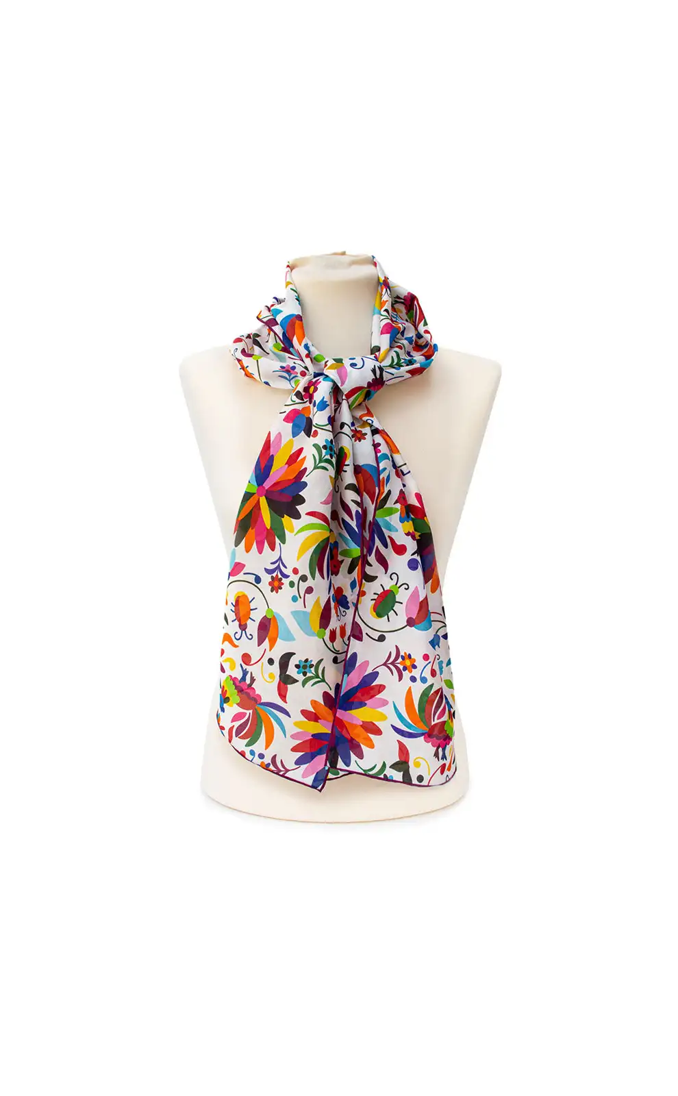 Scarves Fox and Chave Latin American Silk Habotai Scarf £32.00