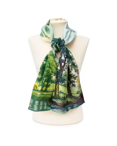 Scarves Fox and Chave Kew Gardens Silk Habotai Scarf £32.00
