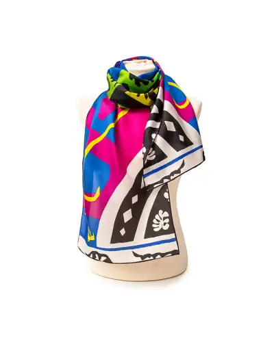 Scarves Fox and Chave Matisse Horse Silk Habotai Scarf £42.00
